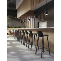 BB CONCRETE - 12X24, BLACK, MATTE